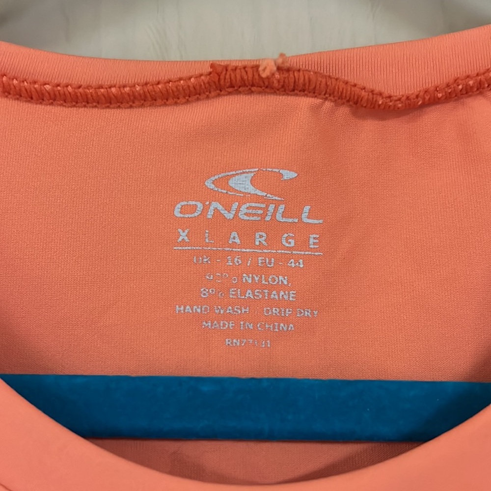 Orange Anchor O’Neill Rash-guard - Picture 3 of 4